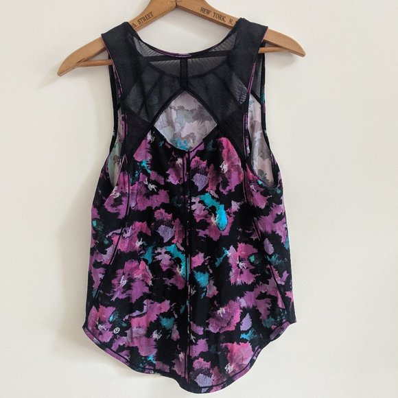 lululemon athletica Tops - Lululemon | Sculpt Tank Midnight Bloom Fushia